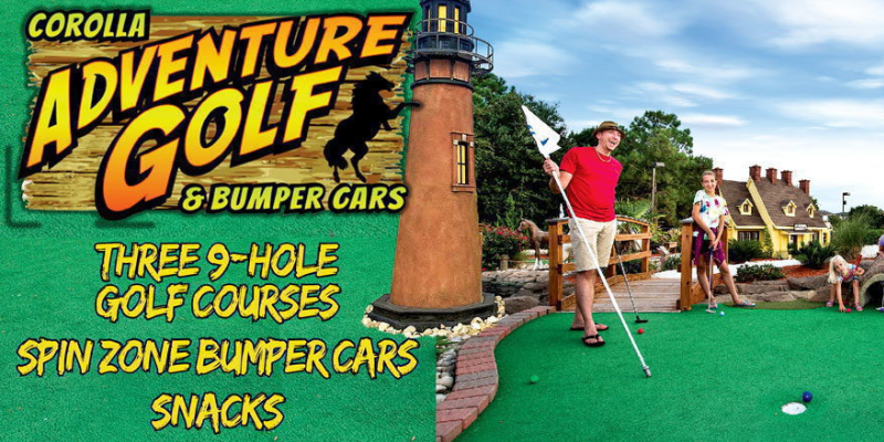 Corolla Adventure Golf &amp;amp; Bumper Cars