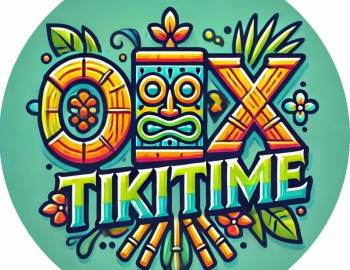 OBX Tiki Time Pontoon Boat Logo
