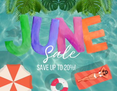 Save up to 20% Off of June Stays!