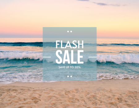 Flash Sale 3-Day Flash Sale - Save up to 20%!