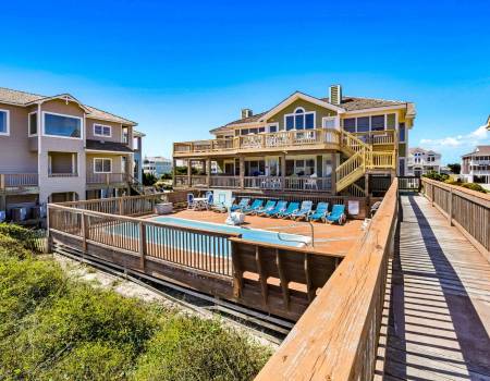 Large home on the OBX with a pool - Gone Coastal