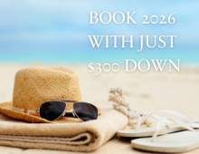 Book 2026 With Just $300 Down