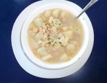 Hatteras Style Clam Chowder