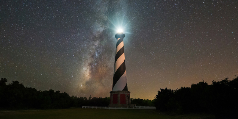 Cape Hatteras Lighthouse Stars