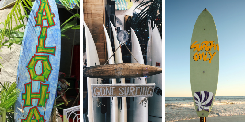 Surfing Vacation Rental Theme