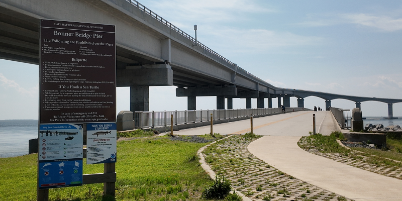 Bonner Bridge Pier Bonner Bridge Pier