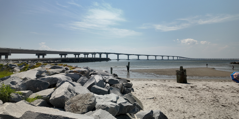 Bonner Bridge Pier Beach