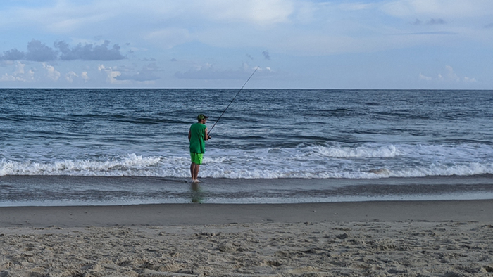 spring fishing on the outer banks