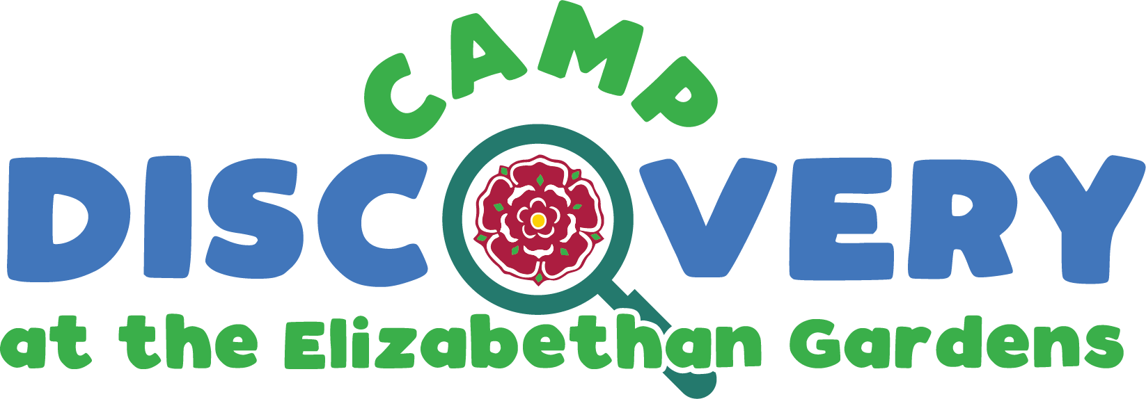Logo Camp Discovery at the Elizabethan Gardens