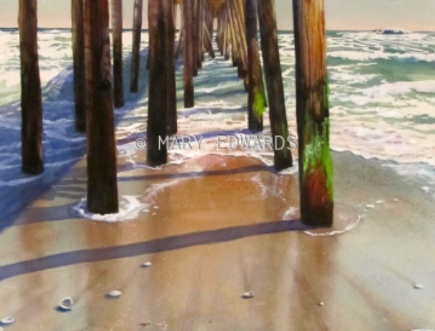 "Watercolors" by Mary Edwards - Art Exhibit