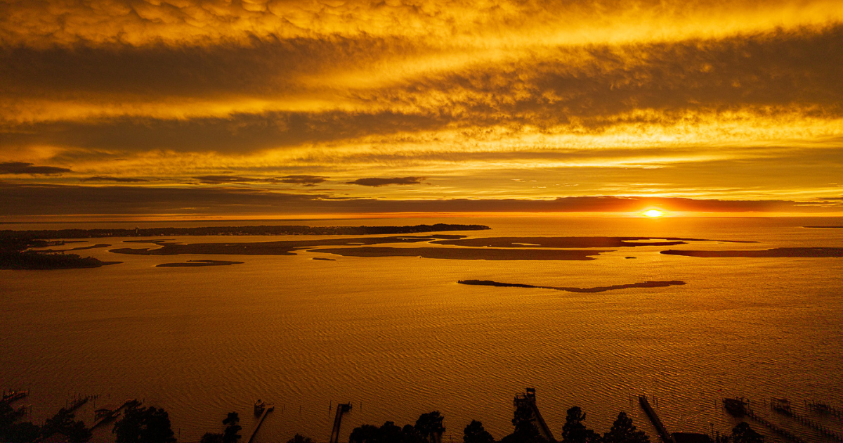 Outer Banks Sunset Over the Sound