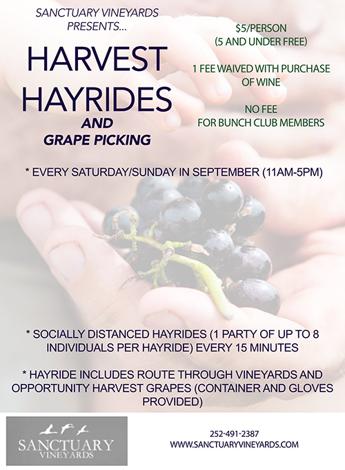 Harvest Hayrides and Grape Picking