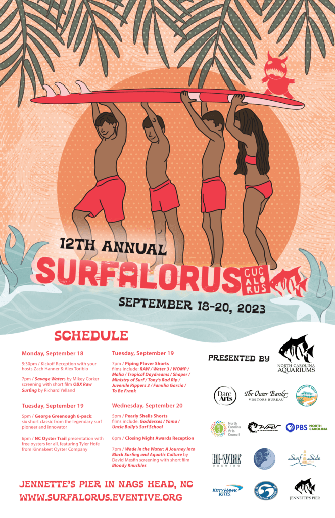 Surfalorus Film Festival urfalorus-film-festival-celebrates-12-years-with-savage-waters-ministry-of-surf-the-nc-oyster-trail-obx-today