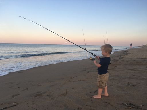 surf fishing on the outer banks
